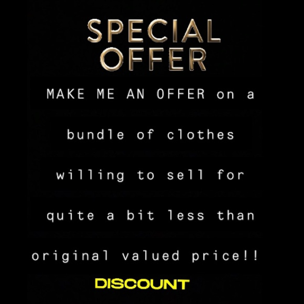 Offer on any bundle